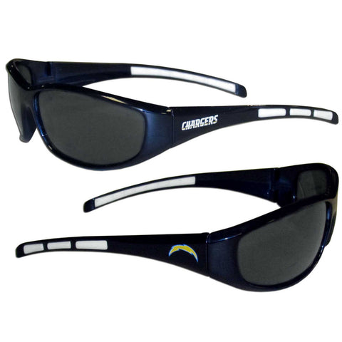 Los Angeles Chargers Sunglasses Wrap Style - Special Order