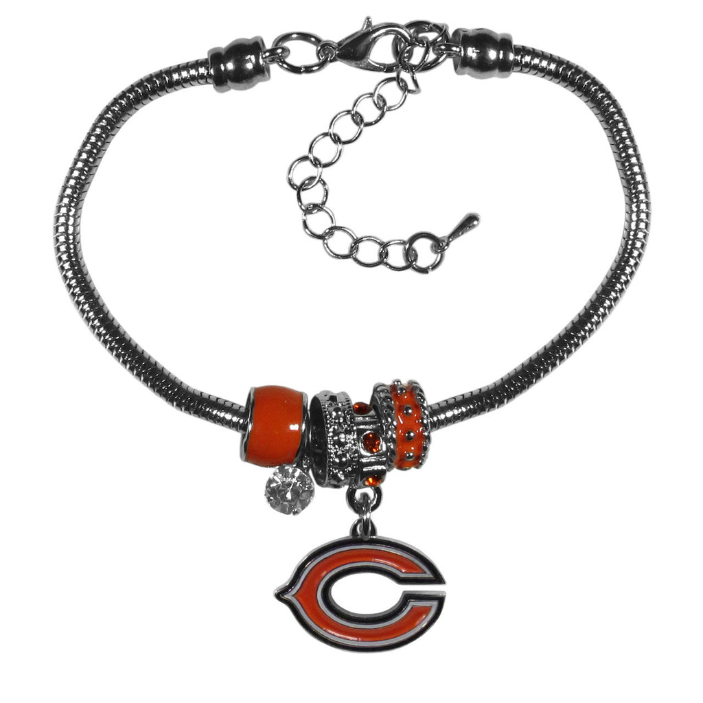Chicago Bears Bracelet Euro Bead Style