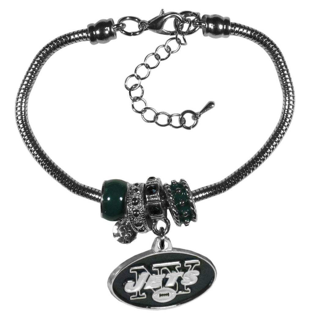 New York Jets Bracelet Euro Bead Style