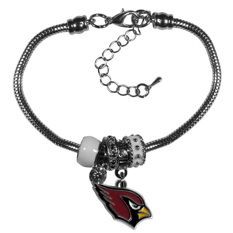 Arizona Cardinals Bracelet Euro Bead Style