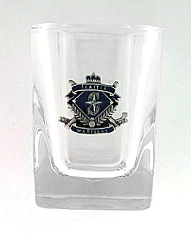 Seattle Mariners Glass Shot Square CO