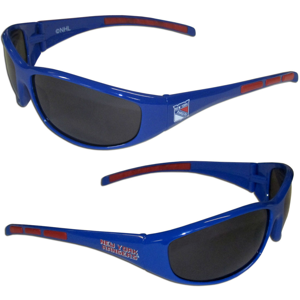 New York Rangers Sunglasses - Wrap - Special Order