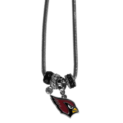 Arizona Cardinals Necklace Euro Bead Style - Special Order