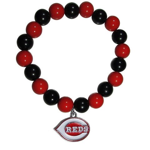 Cincinnati Reds Bracelet Bead Style CO