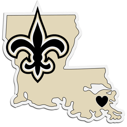 New Orleans Saints Decal Home State Pride