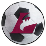 Wisconsin-La Crosse Eagles Soccer Ball Rug - 27in. Diameter