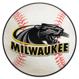 Wisconsin-Milwaukee Panthers Baseball Rug - 27in. Diameter