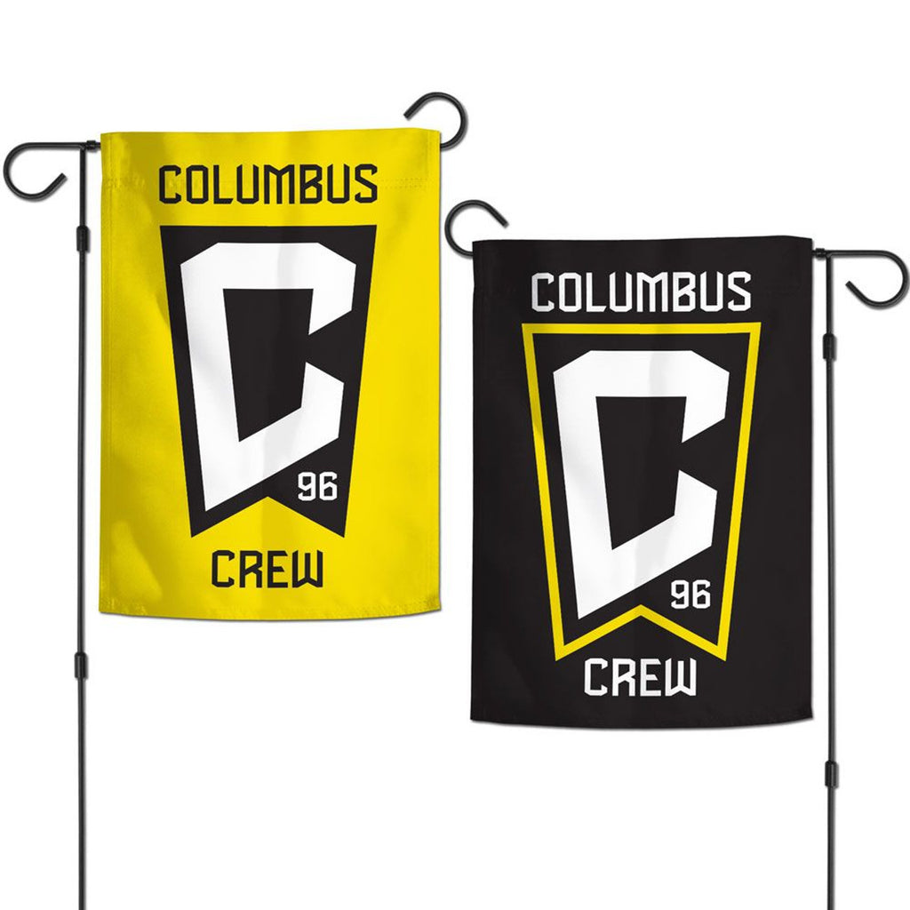 Columbus Crew Flag 12x18 Garden Style 2 Sided