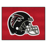 Atlanta Falcons All-Star Rug - 34 in. x 42.5 in., Helmet Logo
