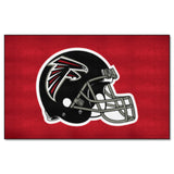Atlanta Falcons Ulti-Mat Rug - 5ft. x 8ft., Helmet Logo