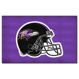 Baltimore Ravens Ulti-Mat Rug - 5ft. x 8ft., Helmet Logo