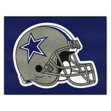 Dallas Cowboys All-Star Rug - 34 in. x 42.5 in., Helmet Logo