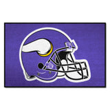 Minnesota Vikings Starter Mat Accent Rug - 19in. x 30in., Helmet Logo