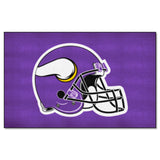 Minnesota Vikings Ulti-Mat Rug - 5ft. x 8ft., Helmet Logo