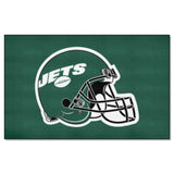 New York Jets Ulti-Mat Rug - 5ft. x 8ft., Helmet Logo