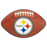 Pittsburgh Steelers  Football Rug - 20.5in. x 32.5in.