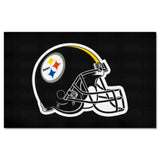 Pittsburgh Steelers Ulti-Mat Rug - 5ft. x 8ft., Helmet Logo