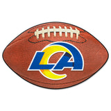 Los Angeles Rams  Football Rug - 20.5in. x 32.5in.