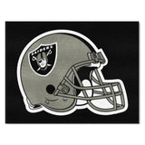 Las Vegas Raiders All-Star Rug - 34 in. x 42.5 in., Helmet Logo