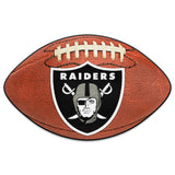 Las Vegas Raiders  Football Rug - 20.5in. x 32.5in.