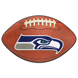 Seattle Seahawks  Football Rug - 20.5in. x 32.5in.