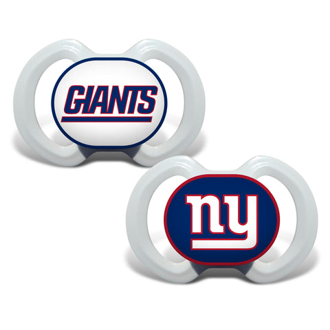New York Giants Pacifier 2 Pack Alternate
