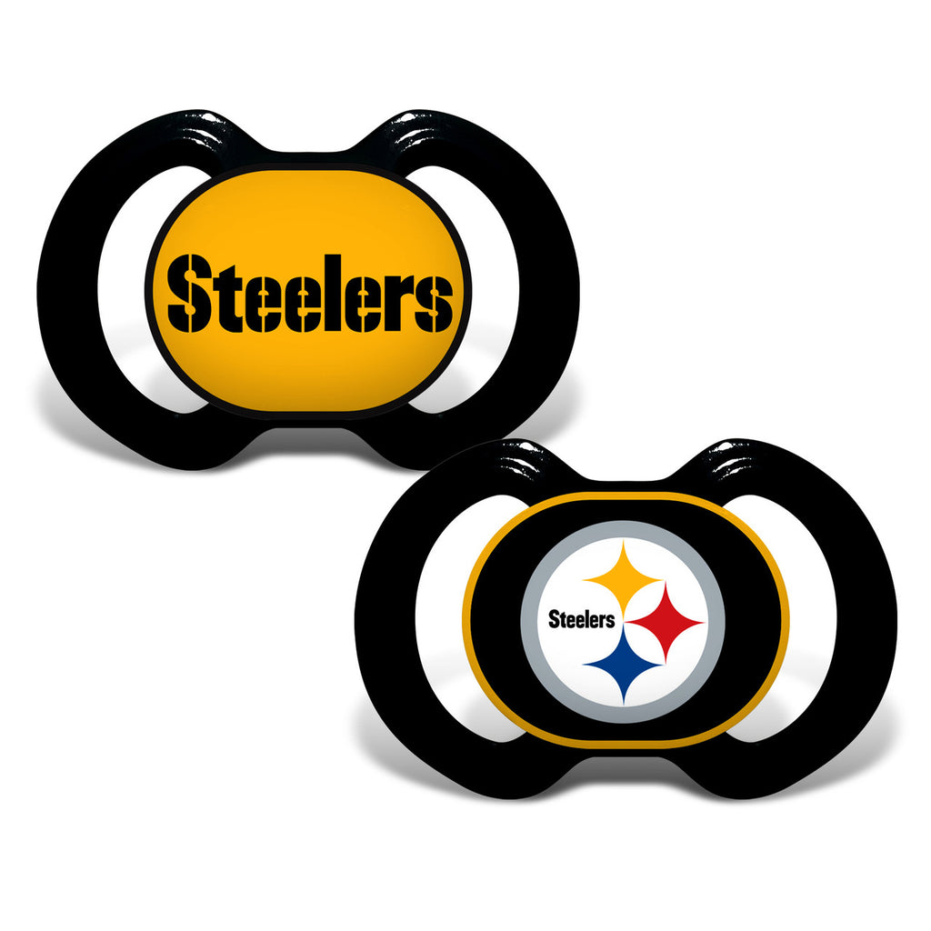 Pittsburgh Steelers Pacifier 2 Pack Alternate