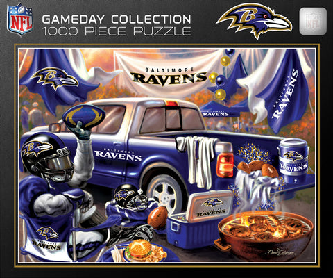 Baltimore Ravens Puzzle 1000 Piece Gameday Design