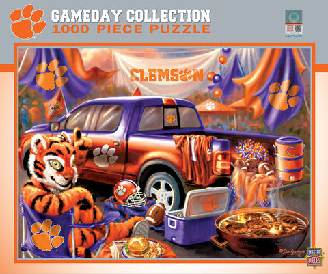 Clemson Tigers Puzzle 1000 Piece Gameday Design