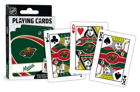 Minnesota Wild Playing Cards Logo