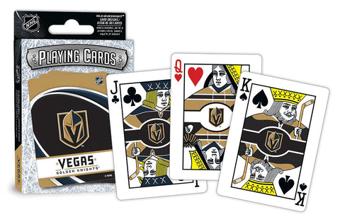 Vegas Golden Knights Playing Cards Logo