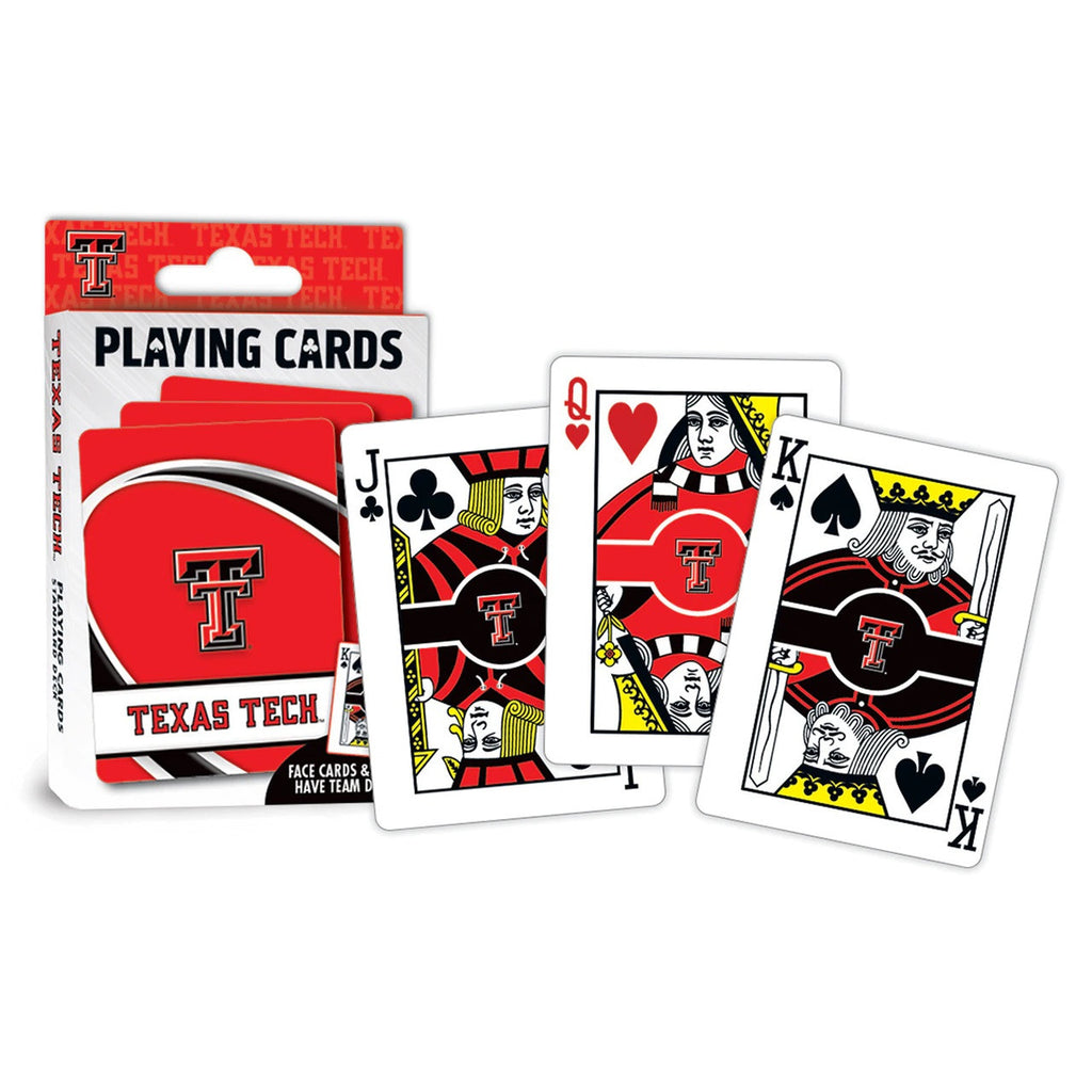 Texas Tech Red Raiders Playing Cards Logo