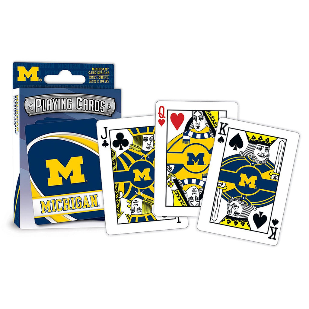 Michigan Wolverines Playing Cards Logo