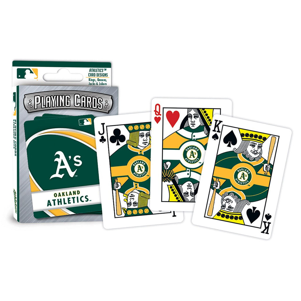 Oakland Athletics Playing Cards Logo