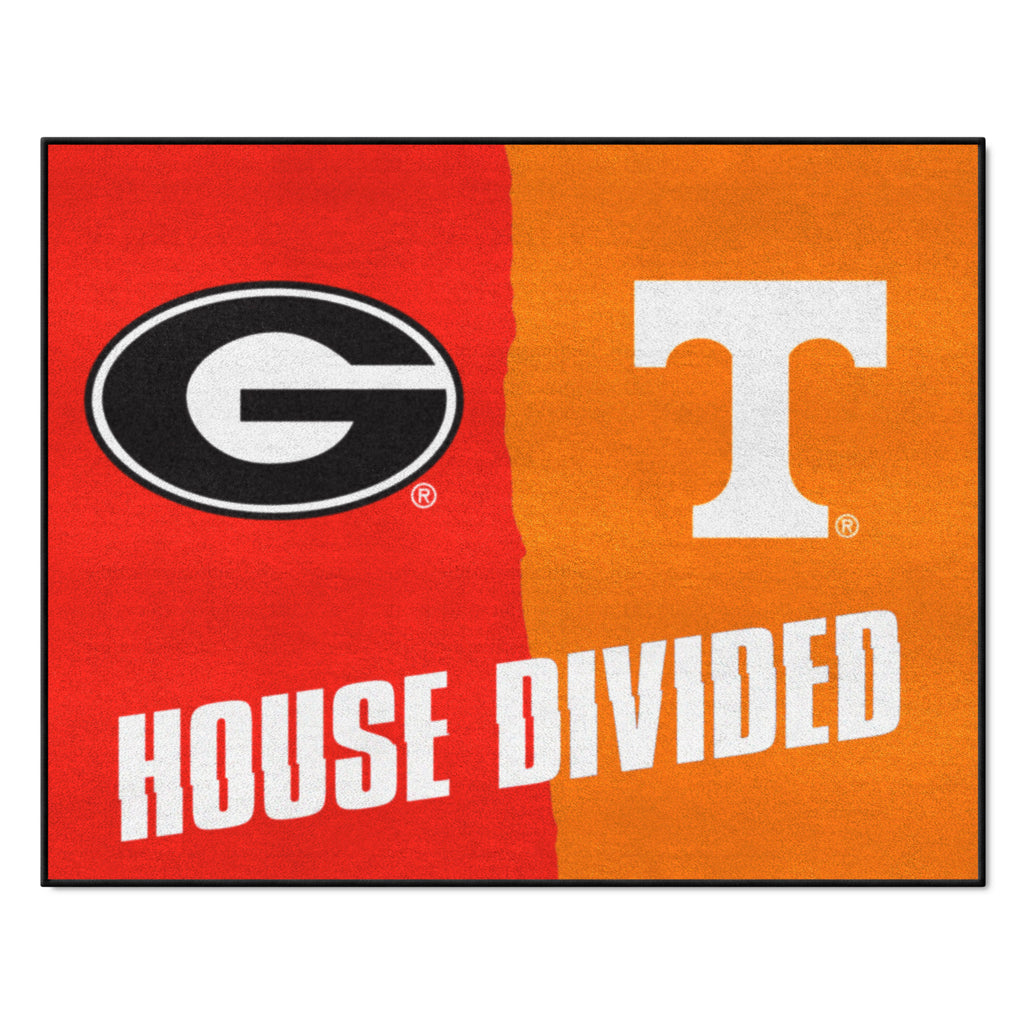 House Divided - Georgia / Tennessee Rug 34 in. x 42.5 in.