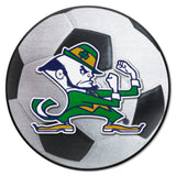 Notre Dame Fighting Irish Soccer Ball Rug - 27in. Diameter, Leprechaun
