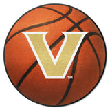 Vanderbilt Commodores Basketball Rug - 27in. Diameter