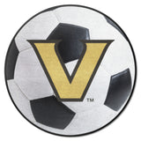 Vanderbilt Commodores Soccer Ball Rug - 27in. Diameter