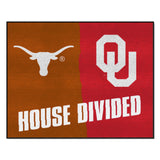 House Divided - Texas / Oklahoma Rug 34 in. x 42.5 in.