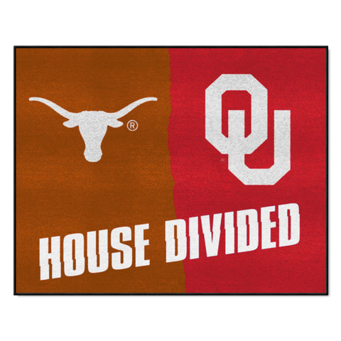 House Divided - Texas / Oklahoma Rug 34 in. x 42.5 in.
