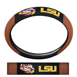 LSU Tigers Football Grip Steering Wheel Cover 15" Diameter
