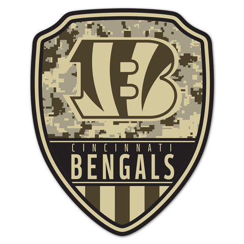 Cincinnati Bengals Sign Wood 11x14 Shield Shape