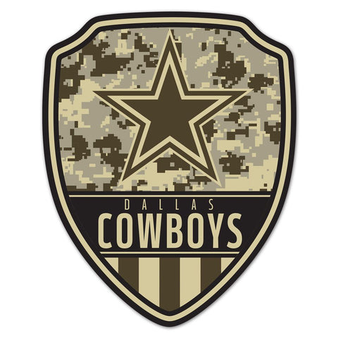 Dallas Cowboys Sign Wood 11x14 Shield Shape