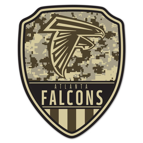 Atlanta Falcons Sign Wood 11x14 Shield Shape