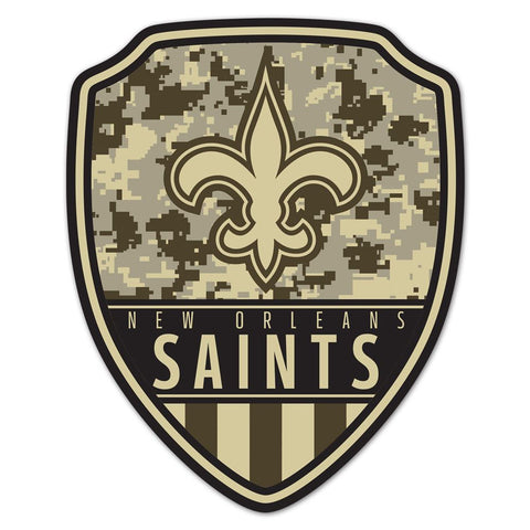 New Orleans Saints Sign Wood 11x14 Shield Shape