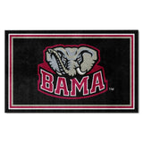 Alabama Crimson Tide 4ft. x 6ft. Plush Area Rug - BAMA Logo