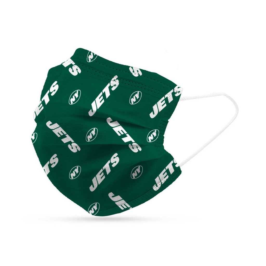 New York Jets Face Mask Disposable 6 Pack