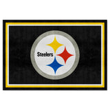 Pittsburgh Steelers 5ft. x 8 ft. Plush Area Rug