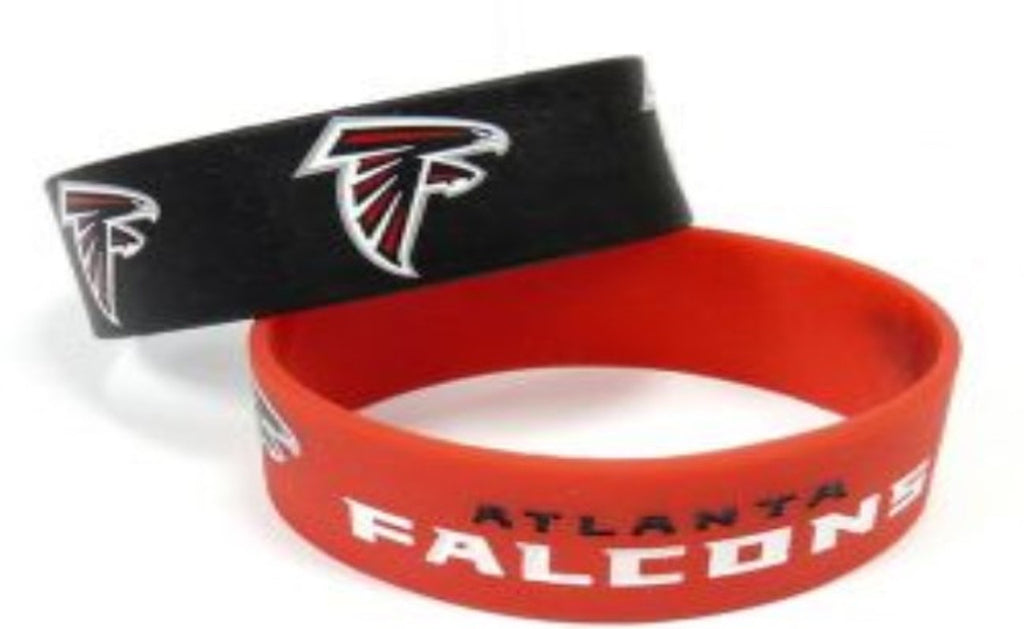Atlanta Falcons Bracelets 2 Pack Wide