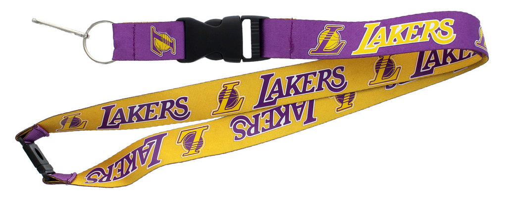 Los Angeles Lakers Lanyard Reversible